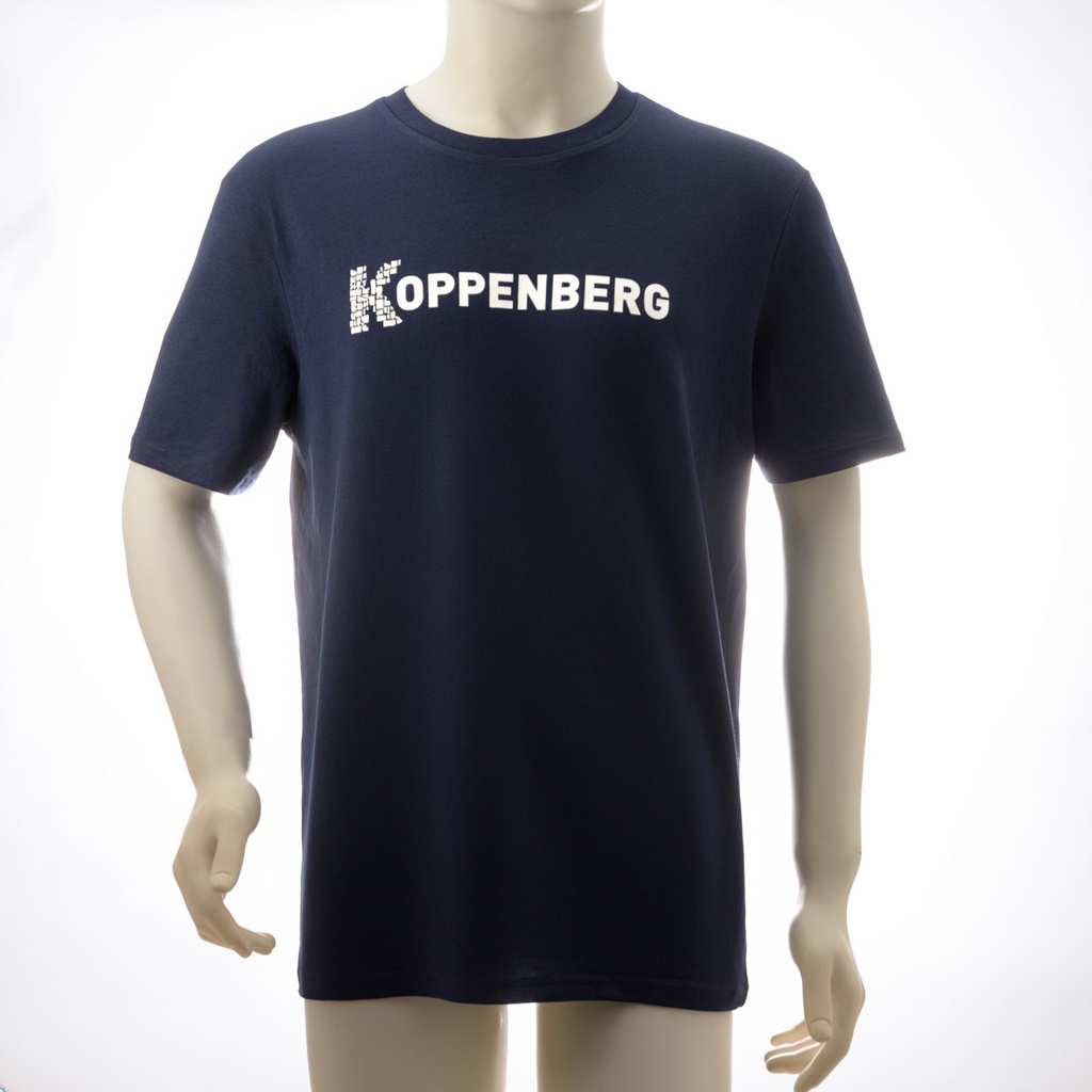 [FLA-TS003-NVY-XS] T-shirt – Cobbles Koppenberg – Navy (XS)